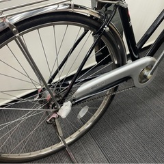★中古自転車　定価6万以上アビーロード LEDオートライト　27インチ　ママチャリ　通勤　通学　シティサイクル