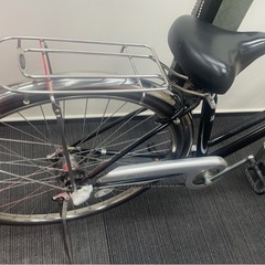 ★中古自転車　定価6万以上アビーロード LEDオートライト　27インチ　ママチャリ　通勤　通学　シティサイクル