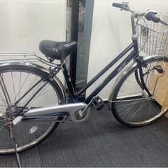 ★中古自転車　定価6万以上アビーロード LEDオートライト　27インチ　ママチャリ　通勤　通学　シティサイクル