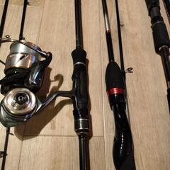 釣り竿5本セット＋（ケース付）