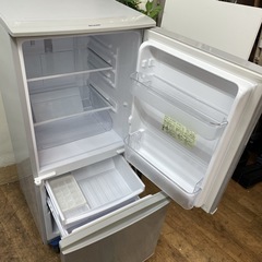 S742⭐SHARP 2ドア冷蔵庫（137L 両開き）16年製 SJ-D14B ⭐動作確認、クリーニング済