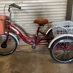 D18 ☆限定特価 整備済み☆タケダ☆ 中古三輪自転車 【 F20R16インチ