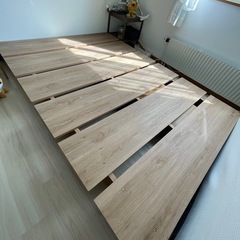 LOWYA  ベッドフレーム セミダブル　10／20まで