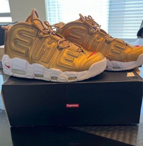 supreme/NIKEモアテン26.5美品