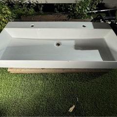 サンワカンパニー　2個口タイプ洗面台