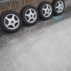 ブリジストンVRX14インチタイヤホイールセット