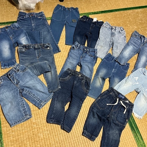 80サイズデニム