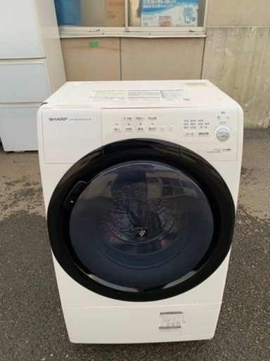 SHARP ドラム式電気洗濯乾燥機 ES-S7E-WR