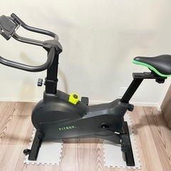 FITBOX 第3世代 フィットネスバイク エアロバイク スピンバイク 静音 