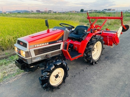 F165 ヤンマー トラクター 4WD ロータリー付き‼️