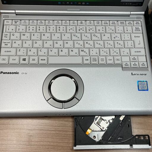 DVDモデル＞0348 軽量 Panasonic レッツノート CF-SV7 8GB / SSD256