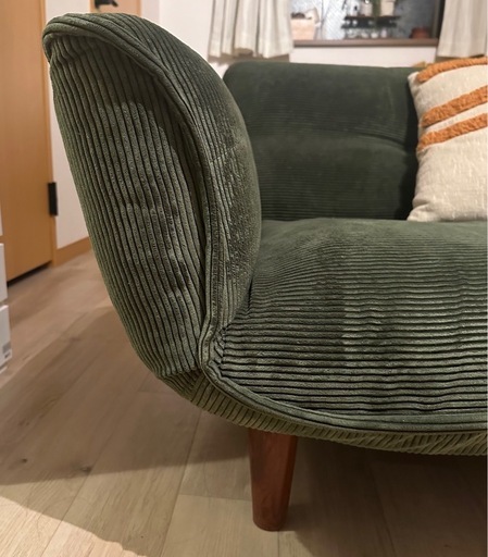 リクライニングソファ『Coroli コロリ』：2人掛け単品：コーデュロイ