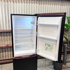 ご成約済み🐶　設置まで‼️ IRIS OHYAMA 一人暮らし冷蔵庫 162L✨ 2021年製⭕️ 上品マットブラック🎱