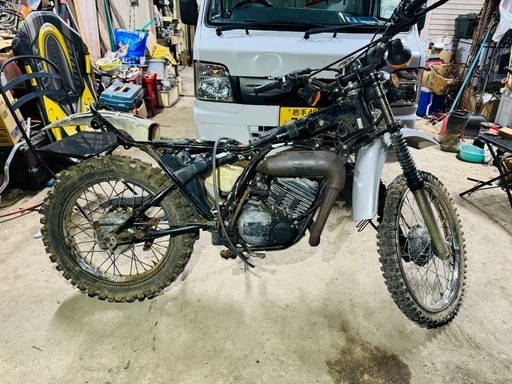 DT125 2NO ヤマハ DT TS 旧車 部品取 中古