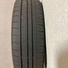 ワゴンRスティングレイ外し　タイヤ　純正ホイール4本　155/65/14