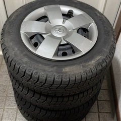 スタッドレス ヨコハマ アイスガード ig60 175/70R14  4穴　純正ホイールカバー付 2020年製 