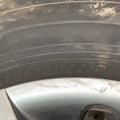 スタッドレス ヨコハマ アイスガード ig60 175/70R14  4穴　純正ホイールカバー付 2020年製 