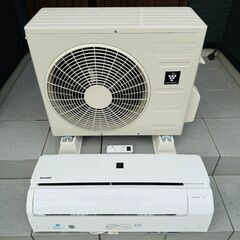 シャープ SHARP エアコン AY-N22S-W 2.2kW 6畳～9畳 プラズマクラスター 2021年製 リモコン付