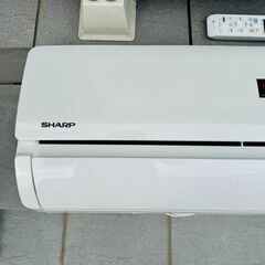 シャープ SHARP エアコン AY-N22S-W 2.2kW 6畳～9畳 プラズマクラスター 2021年製 リモコン付
