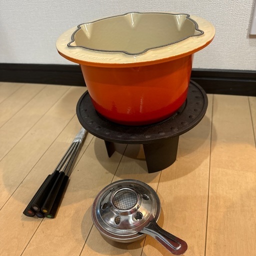ル・クルーゼ　チーズフォンデュセット