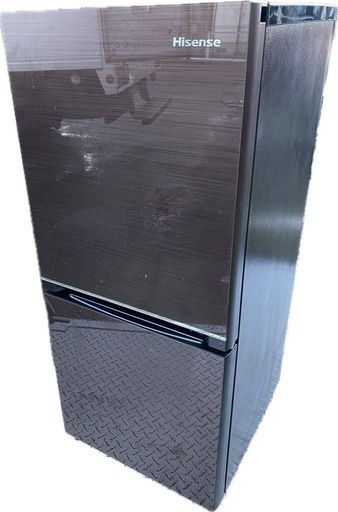 ●2ドア冷蔵庫 Hisense / HR-G13B-BR / 134L 2021年製