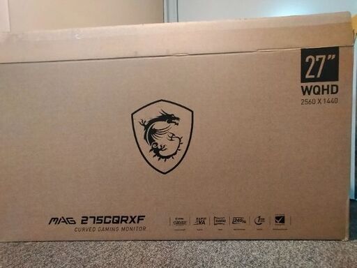 MSI MAG 275CQRXF 27インチ 240hz 1000R湾曲