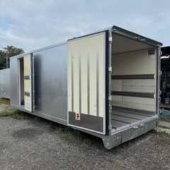 仕上げ済み！お米貯蔵！断熱材入り！ 横扉！倉庫物置用  保冷4トンロングワイドコンテナ 仕上げ済み！お米貯蔵！断熱材入り！ 横扉！倉庫物置用 保冷4トンロング