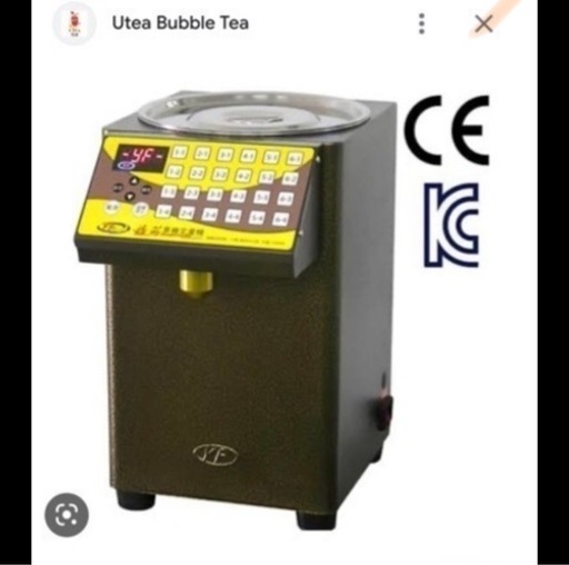 タピオカ屋の機械（複数あり）