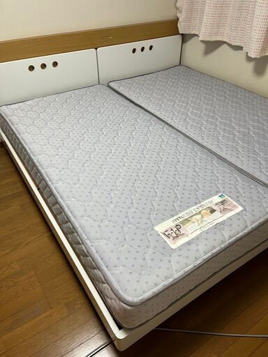 シングルベッド（2台の価格です）ドリームベッド　F-1-P　パラレルポケット