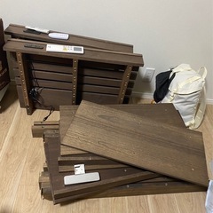 セミシングル　クイーンに出来ます◎　ベッドフレームのみ◇組み立て式　2台あります♪まとめて引き取ってくれる方優先！