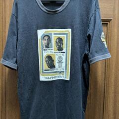 【値下げ！】Adidas 黒色Ｔシャツ（USED）Ｍ