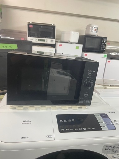 配送可能　保証付き YAMAZEN 電子レンジ オリジナル ブラック YRL-F018E6-B 2019年製