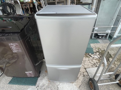 【リサイクルサービス八光】2009年製　パナソニック  冷蔵庫(138L・右開き) シルバー NR-B141W-S