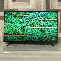 ①即日受渡❣️43型4K対応液晶TV Wチューナー裏番組録画可能22500円