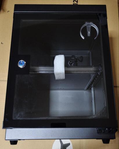 Re:CLEAN 防湿庫 ドライボックス RC-30L 除湿 日本製アナログ湿度計 5年保証 カビ対策 （30L、ブラック）