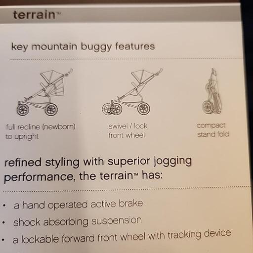 未使用ベビーカーランニングバギーTerrain Buggy NAVE md2-T101