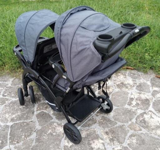 KATOJI カトージ 2人乗りベビーカー 二人でゴーDX 双子 年子 美品