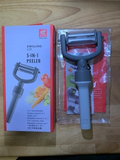 【未使用】ピーラー 皮むき器 ZWILLING Z-OUT 5-IN-1