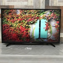 即日受渡❣️ハイセンス 43型液晶TV高性能東芝製LSI＆Wチューナー搭載19500円-DRIDUCK Lサイズ