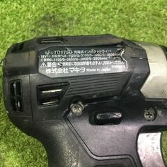 マキタ TD173DZ インパクトドライバー 黒 本体のみ【市川行徳店】【店頭取引限定】【中古】管理番号：IT2FT18UFNMN