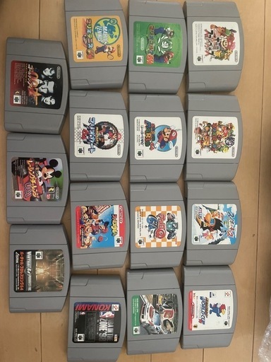 NINTENDO64本体+コントローラー5個+ソフト15個セット Nintendo64 本体