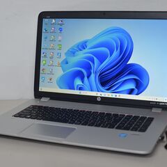 最新Windows11+office 新品爆速SSD512GB HP ENVY 17 notebook i7