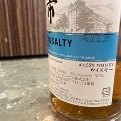 未開封】ニッカウヰスキー シングルモルト 余市 ピーティー&ソルティ