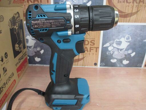 マキタ makita DF487DZ 充電ドライバドリル 未使用品 本体のみ 18V ※箱汚れ有【ハンズクラフト宜野湾店】