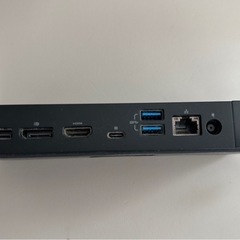 モニタ2台、ドッキングステーション、アームのセット