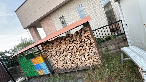 maki長さ40センチ樫の木乾燥済み