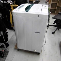 洗濯機 4.5kg 2016年製 YAMADA YWM-T45A1 ホワイト×グリーン 全自動 単身 一人暮らし ヤマダ電機 苫小牧西店