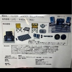 モンスターハンターキャンプ 支給品ボックス