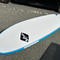 【美品】サーフィン　サーフボード　7.6ft 　初心者　スターター　セット　ソフトボード　ソフテック　　