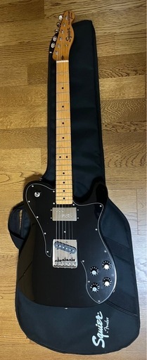 Squier Telecaster  custom メイプルネック　黒